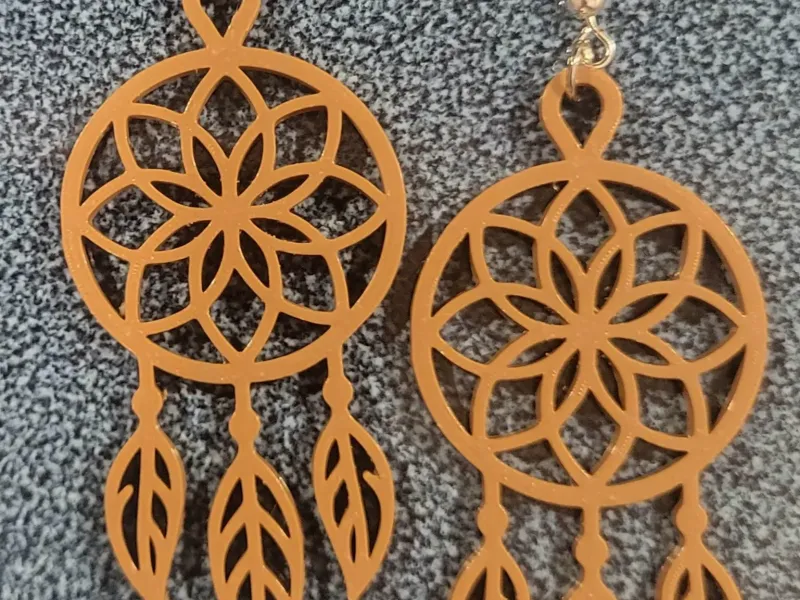 Earrings - 021 - Easy Print - Free