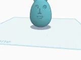 SMILING BUNNY EGG-0