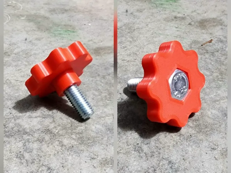 m12 bolt knob