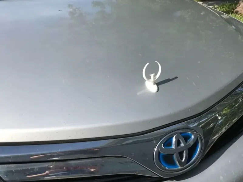 Quake Champions inspired hood ornament magnetic