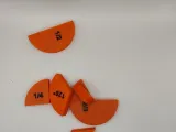 Fraction & angle math circles set-3
