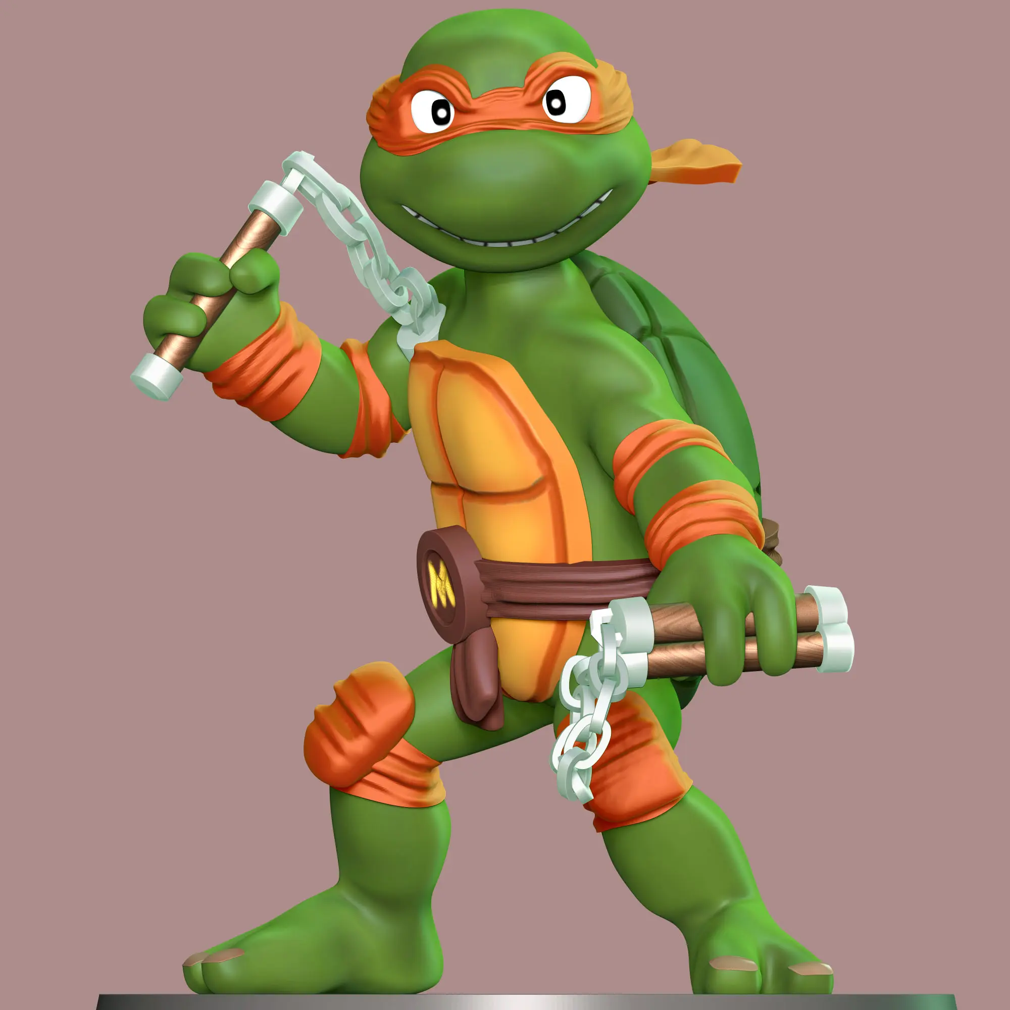 Michelangelo - Las Tortugas Ninja Mutantes