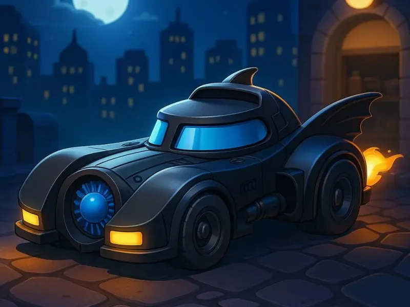 Chibi Bat-Car – Night Patrol Edition