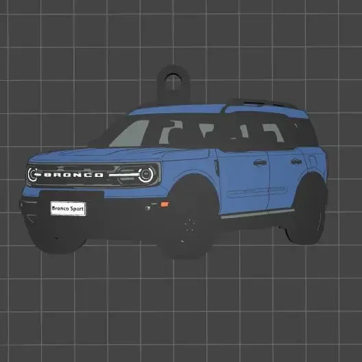 Ford Bronco Sport Keychain