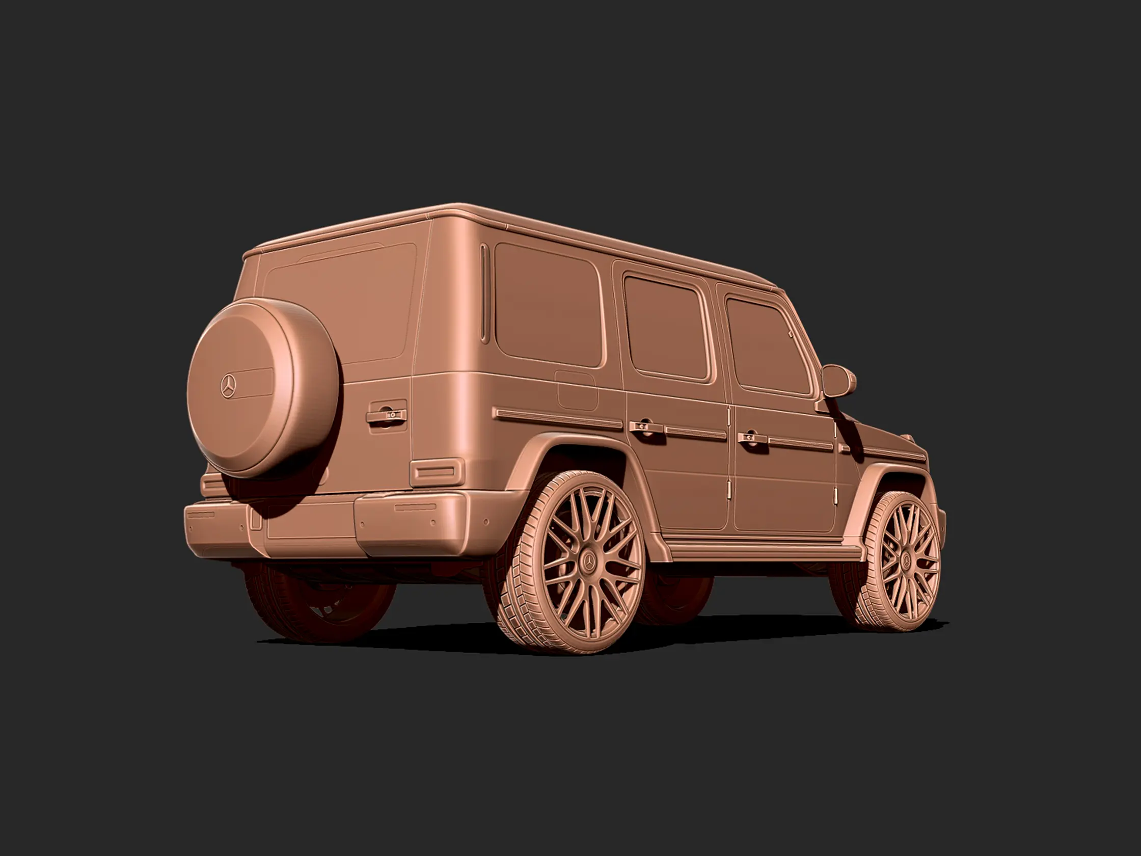 Mercedes Benz G-Class G63 3d print model