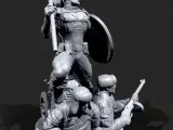 Captain American Statua-0