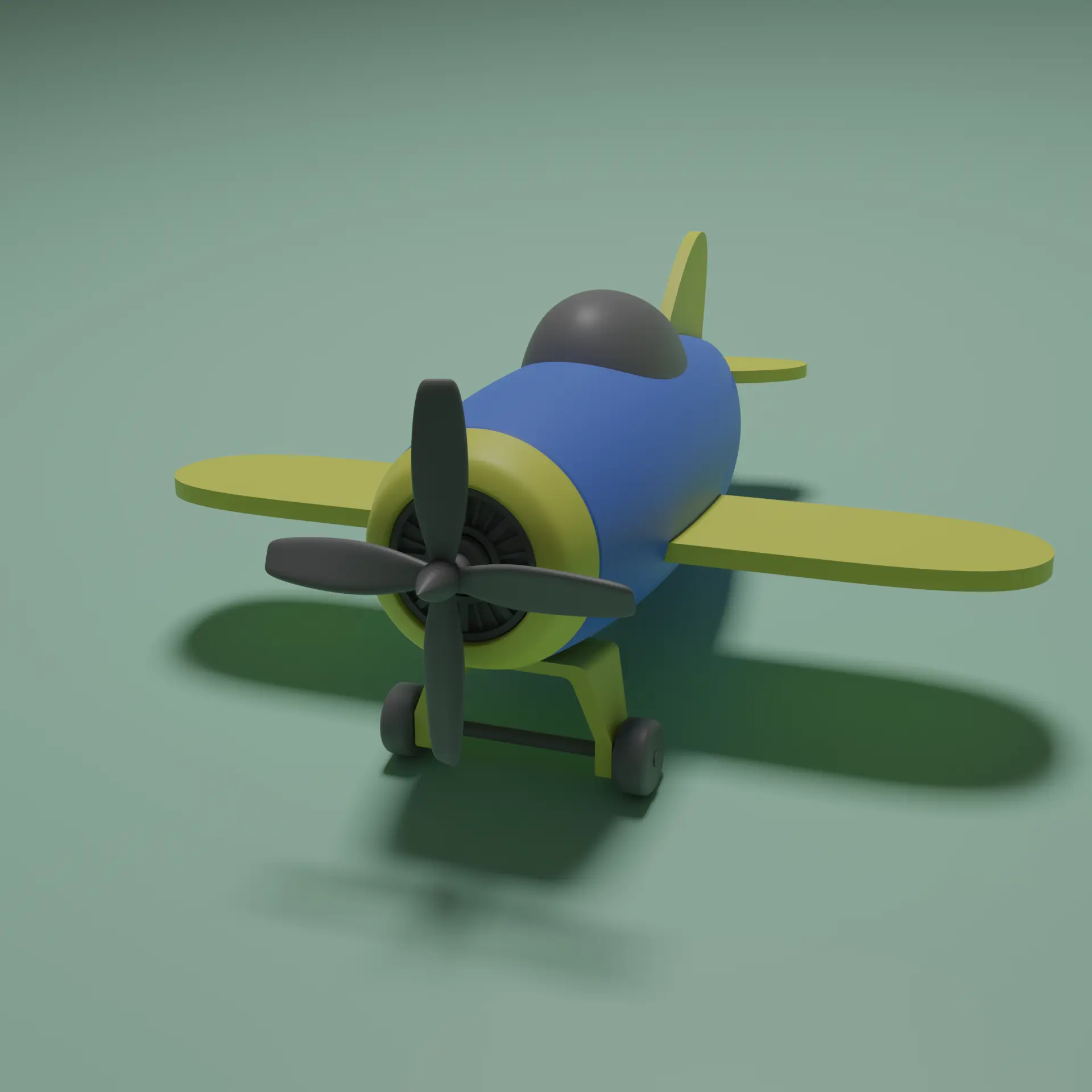 Airplane Kit card