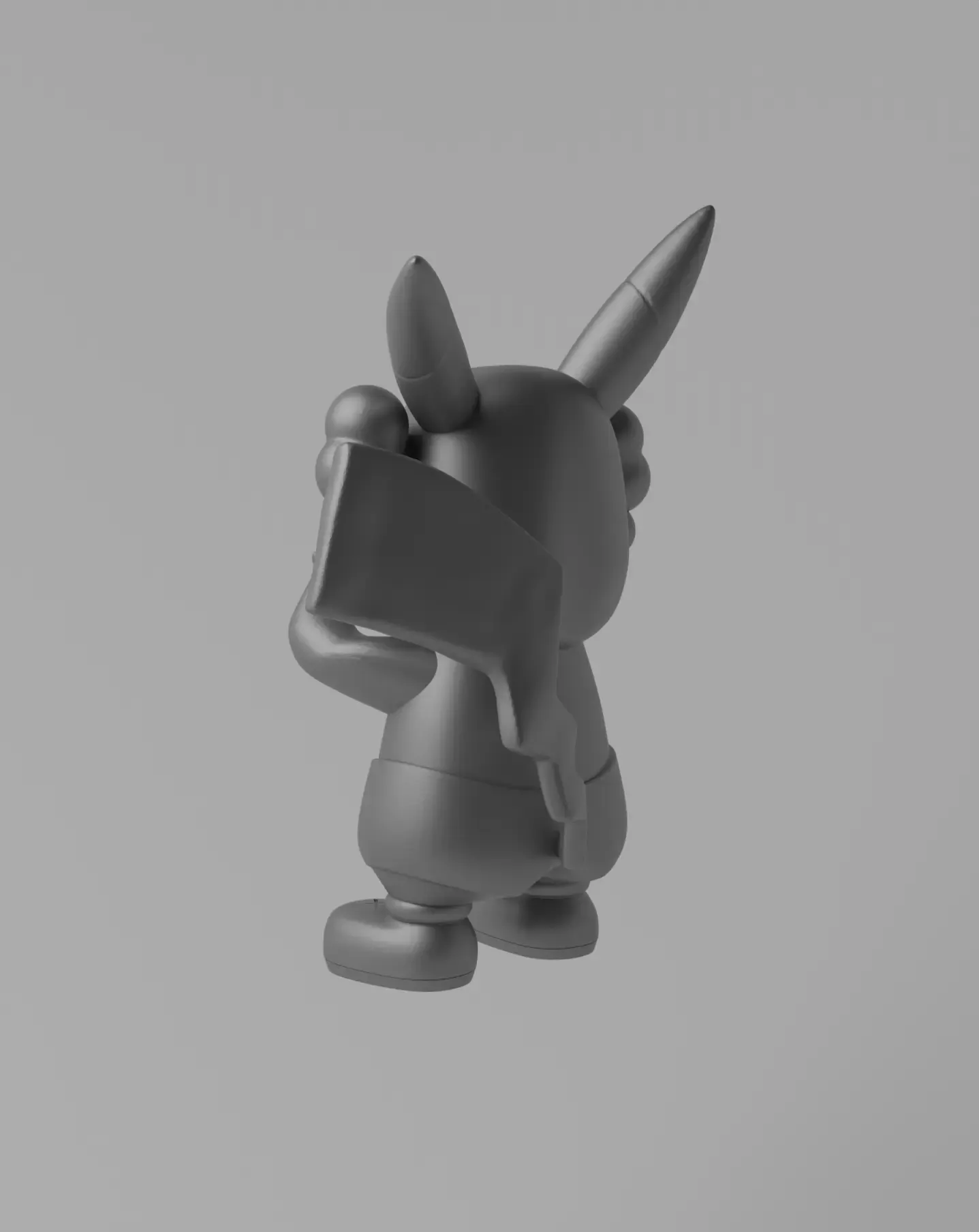 Kaws x Pikachu Art Toy Fan Art