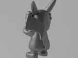 Kaws x Pikachu Art Toy Fan Art-6