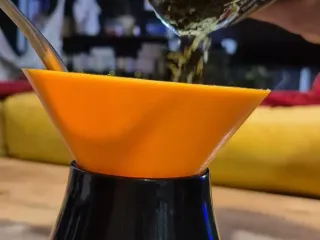 funnel yerba mate