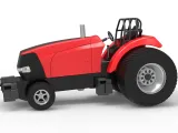 Pro Stock Pulling Tractor Version 6 Scale 1:25-2