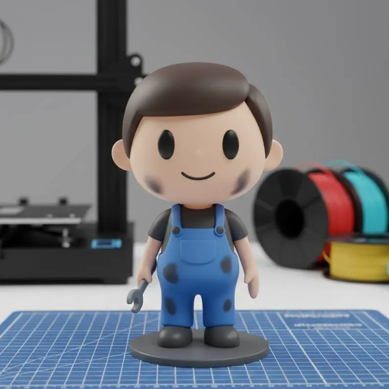 MECHANIC FIGURINE
