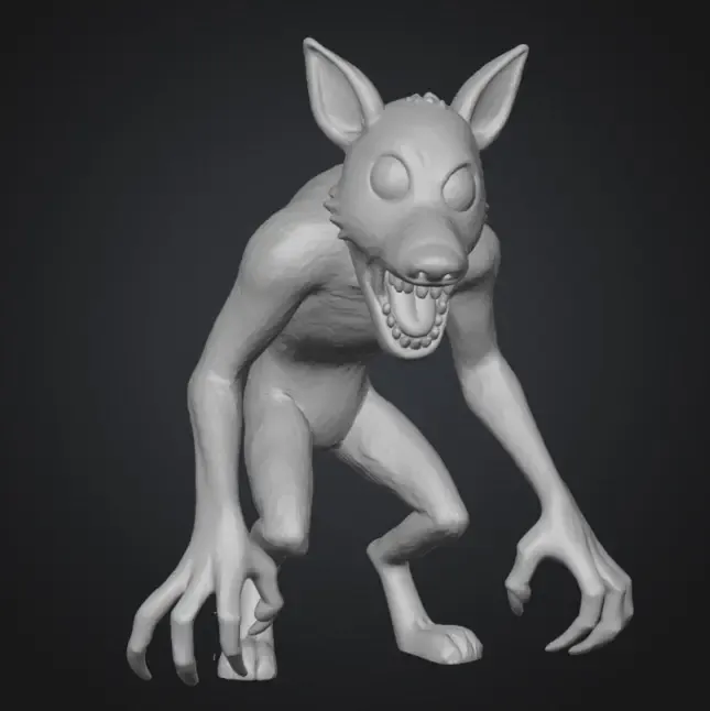 Wolf Monster from 99 nights in the forest