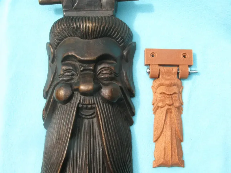 Battente per porta in legno