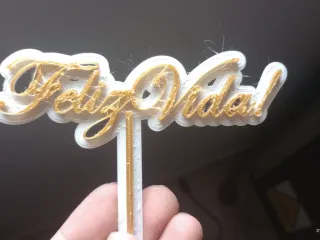 feliz vida sign