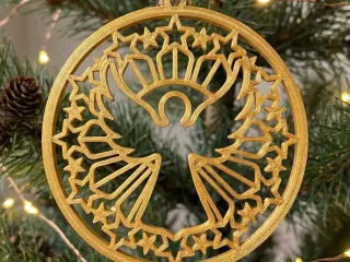 christmas angel ornament