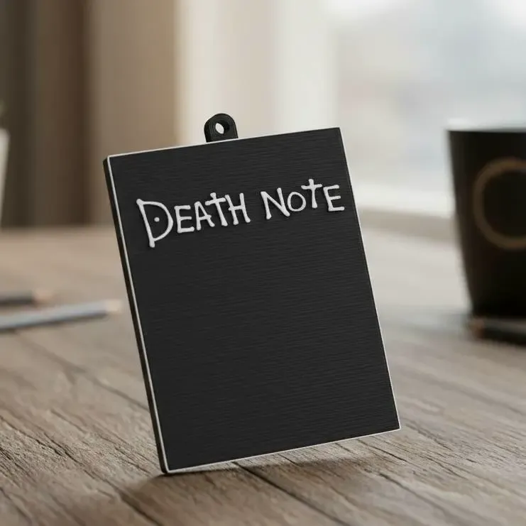 Death Note Notebook Keychain