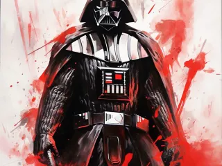Vader Courage Poster