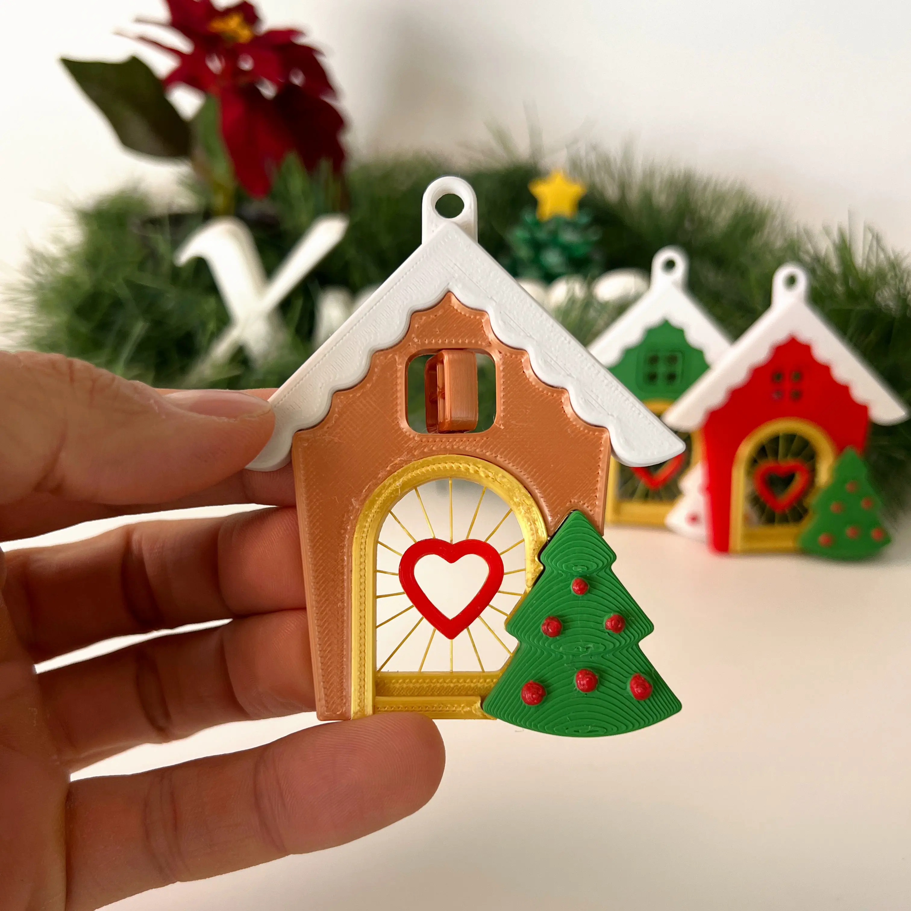 Christmas house ornament