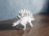 Low Poly Stegosaurus-4