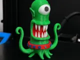 Monstruo Alienígena Kang de los Simpson-3