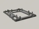W201 E190 1983 Shift Frame 3d Model-4
