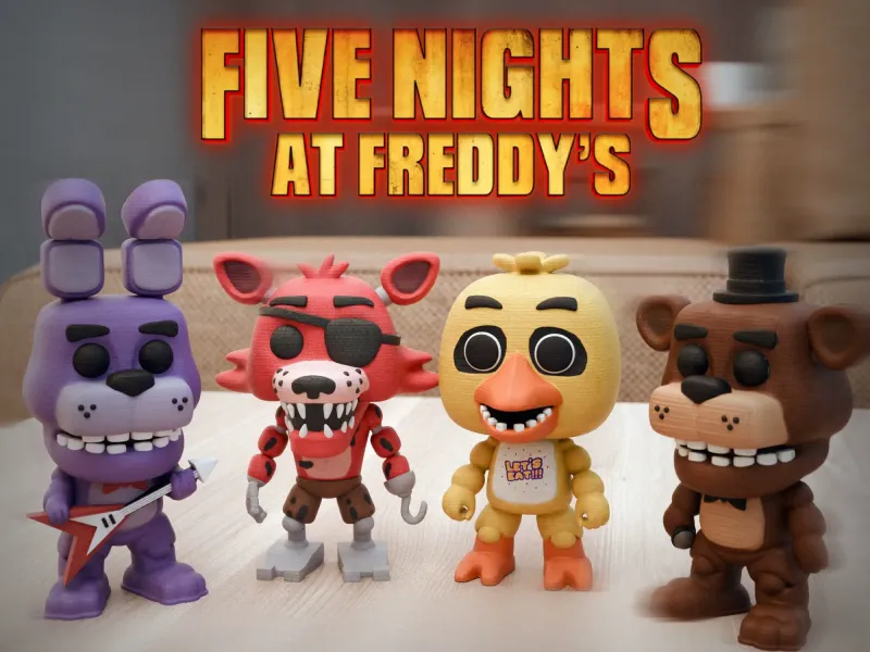 FIVE NIGHTS AT FREDDY’S FUNKO POP PACK!