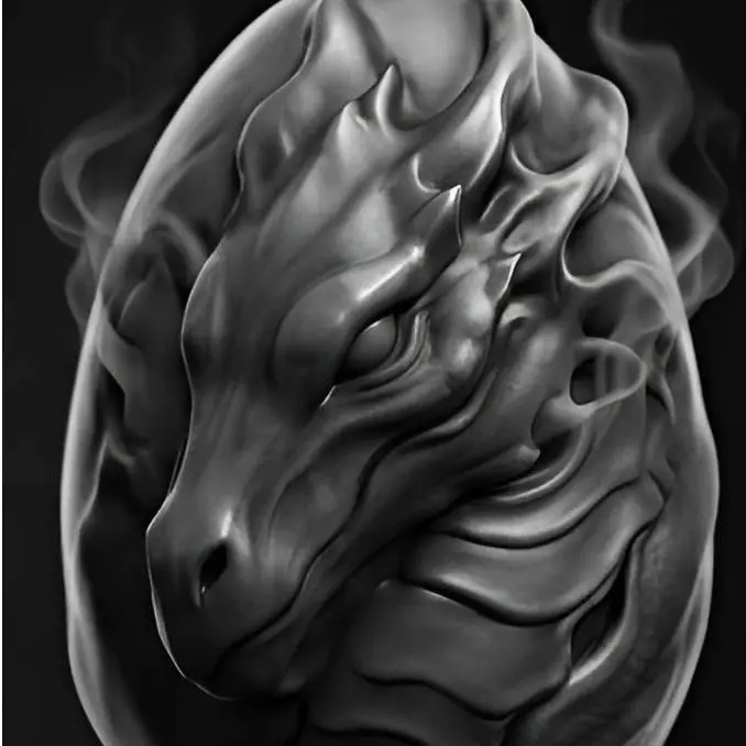 dragon-style Easter egg