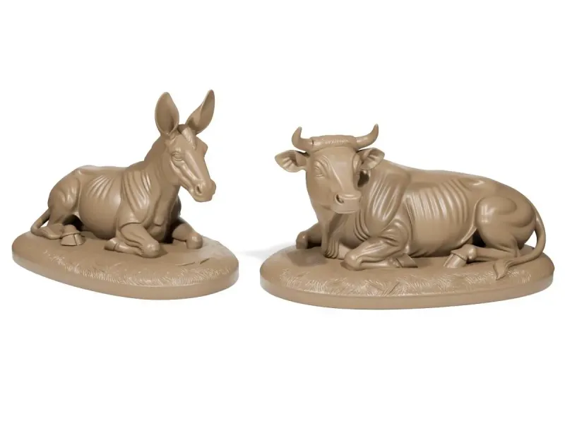 Donkey and Ox - Nativity figures