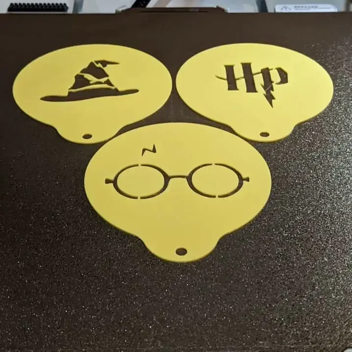 Wizarding World Coffee Stencil Set - Volume 1