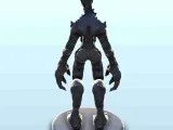 Alien with big hands and feets 2 - miniatures sci-fi science-3