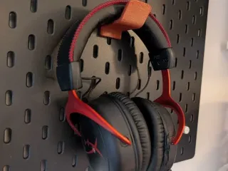 IKEA skadis headphone holder