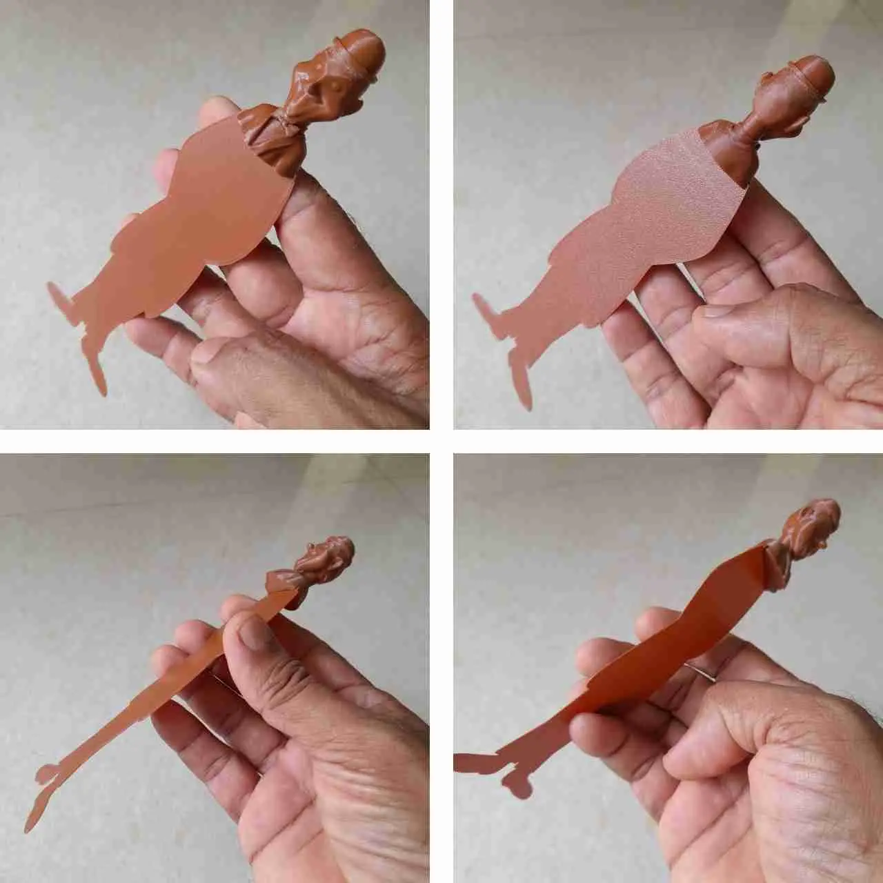 Stan Laurel Bookmark, 3D printed