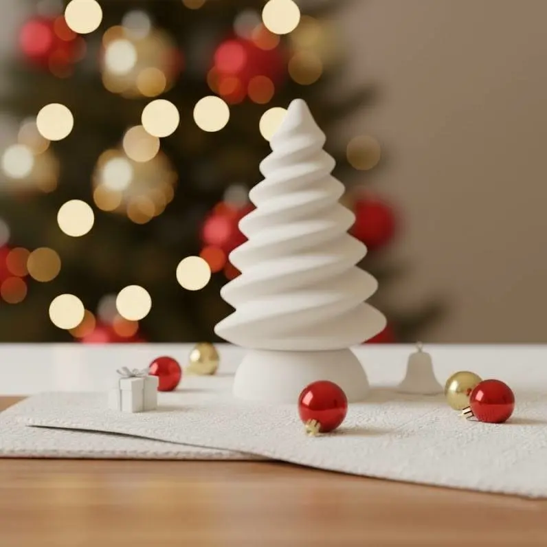 Minimalist Christmas Tree: Modern Scandi-Style Holiday Decor