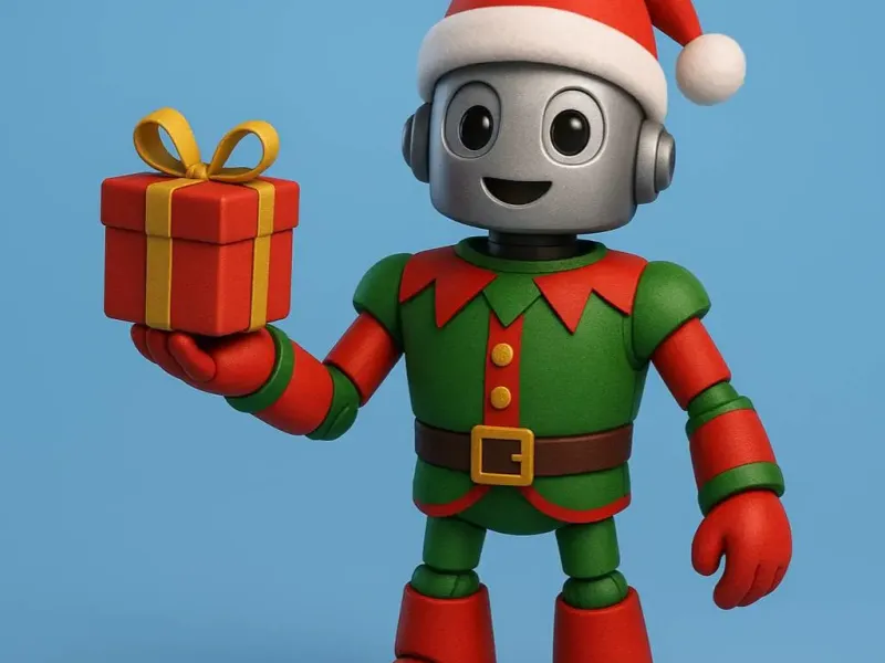 Robot Navideño