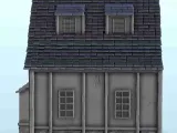Medieval house with curved roof and dormer windows 5 - minia-7