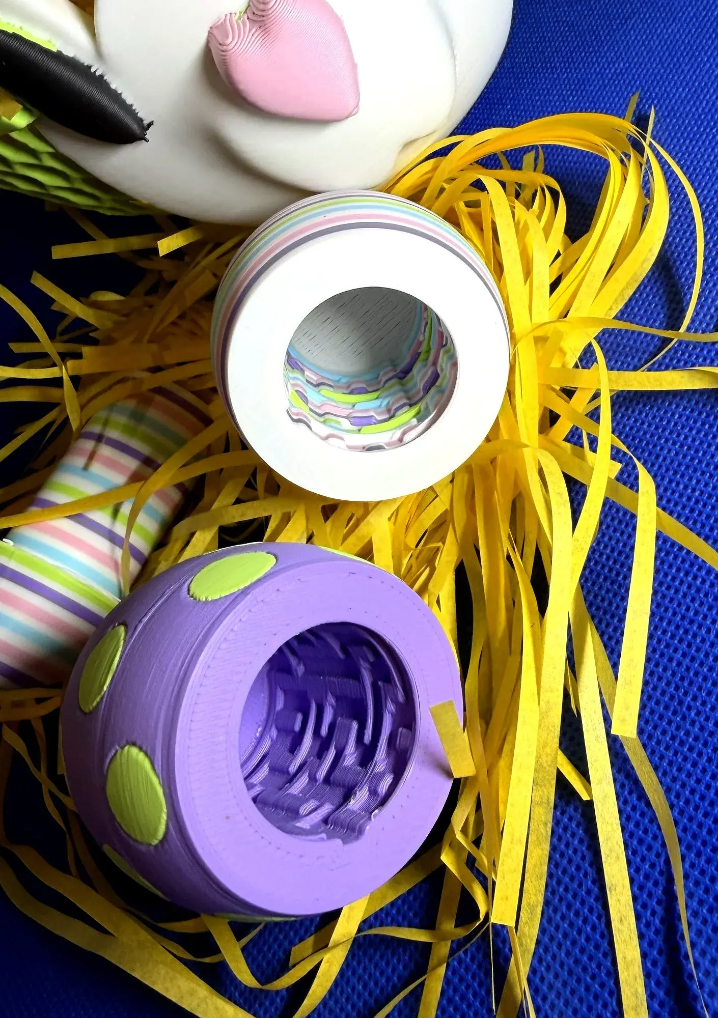 Egg Maze with a hidden prize.