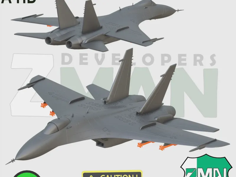 SU-27 T10-3 FLANKER ( ASP STYLE-A)