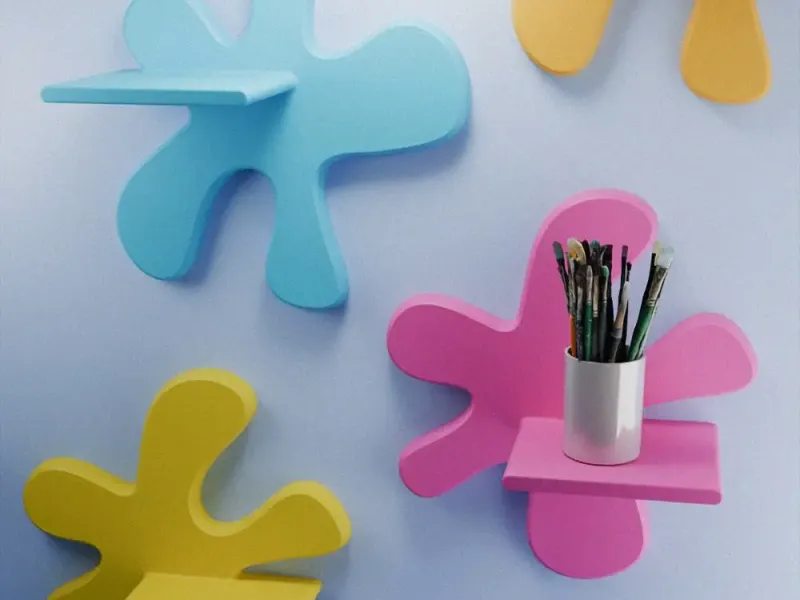 Splash Wall Shelf Set