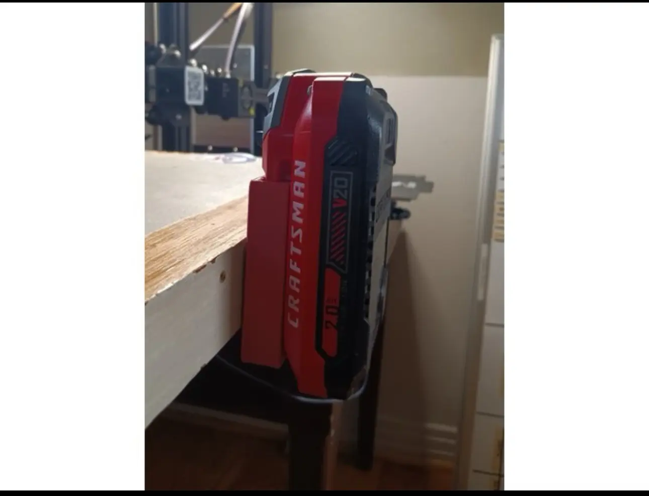 Craftsman 20v battery mount- Ricky_Spanglish