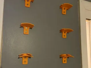 Wall mount for baseball hat by jatkinson10