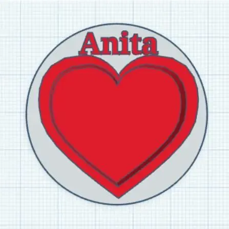 Heart for anita