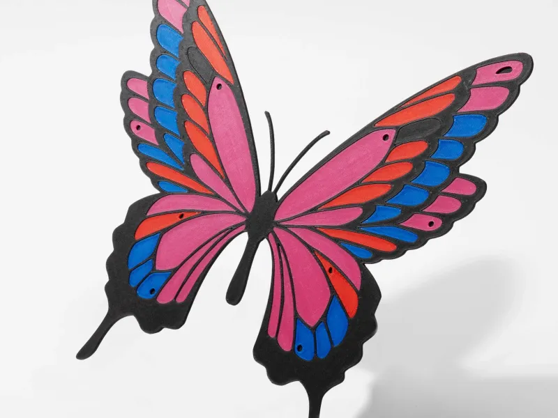 large butterfly print
