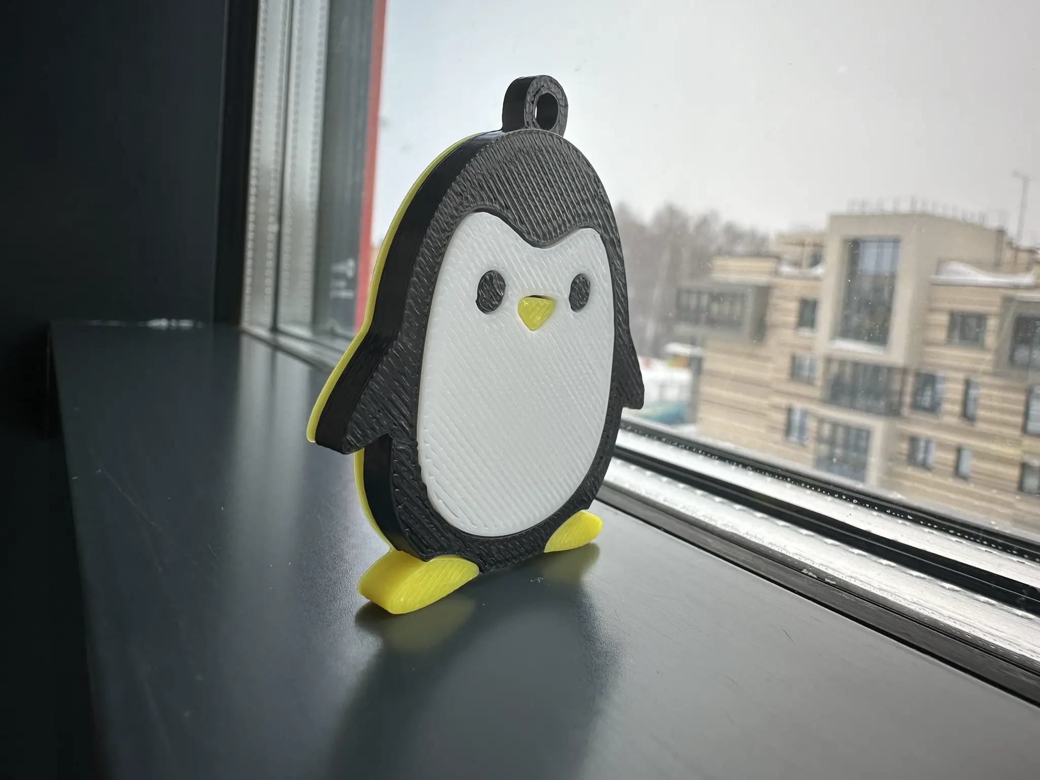 Portachiavi Pinguino (3 colori)