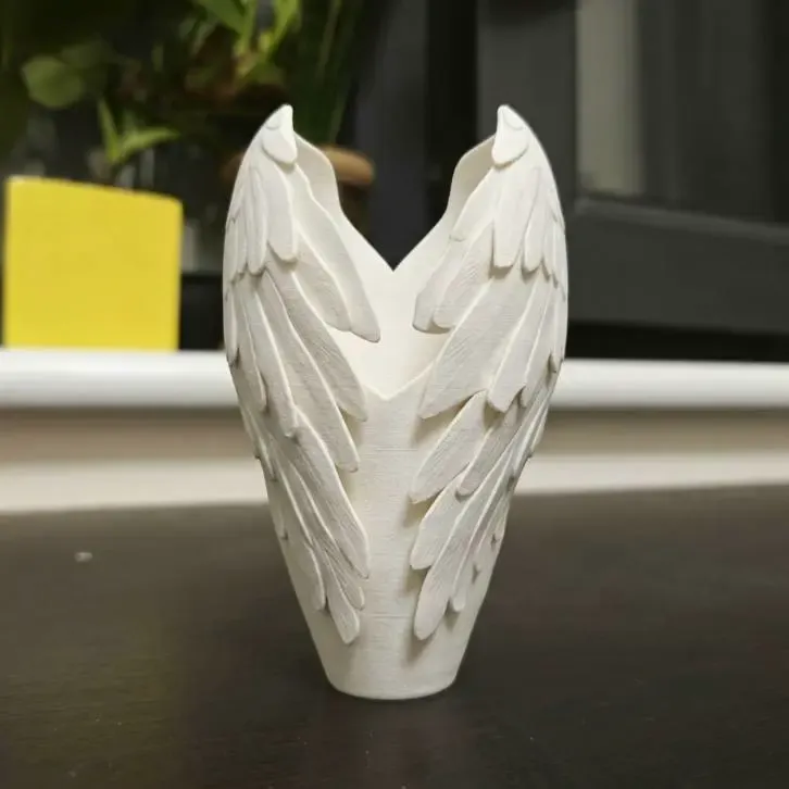 vaso emplumado