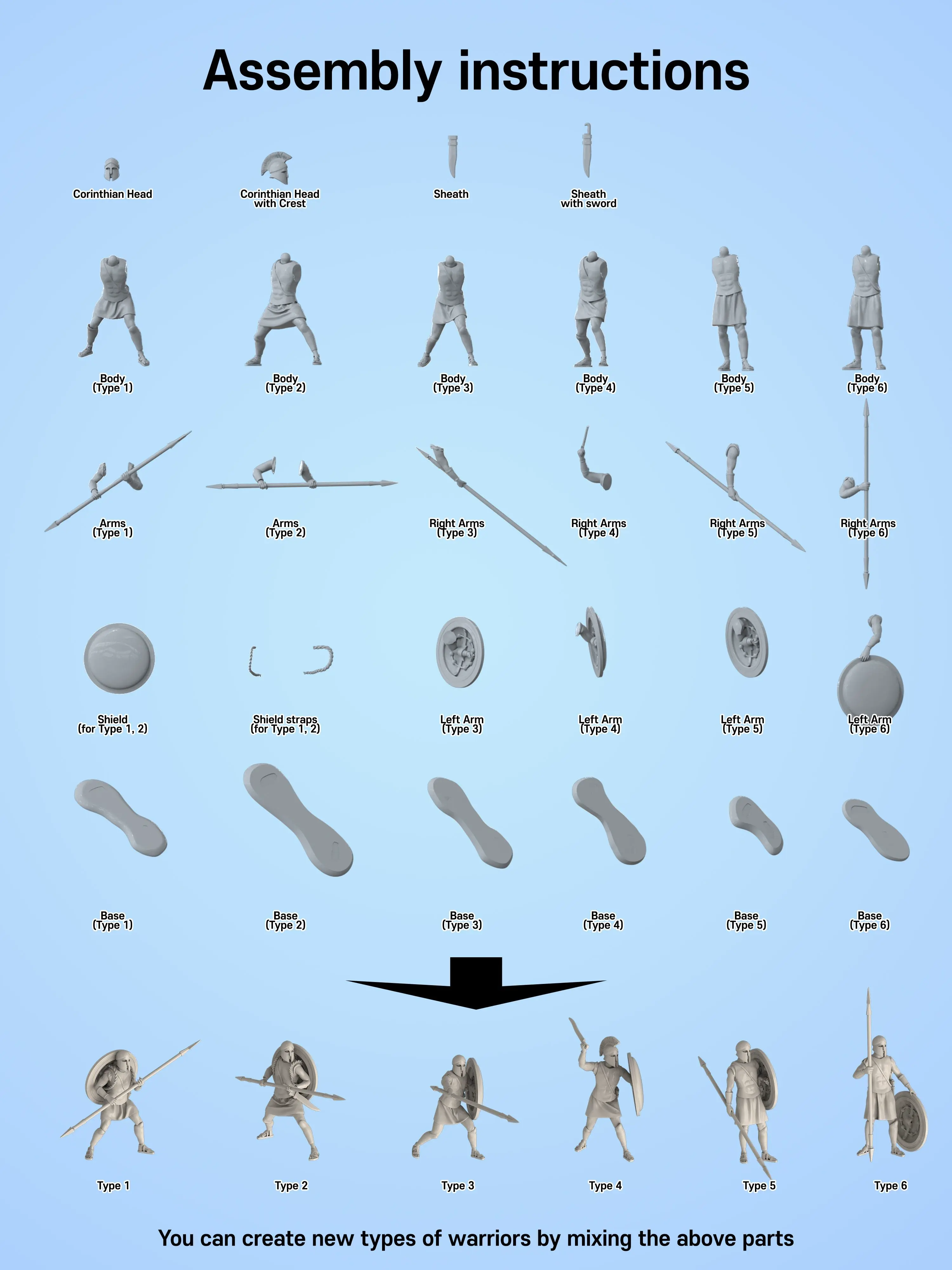 Pacote de Hoplitas Gregos