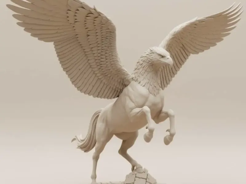 Hipogrifo (Hippogriff).