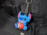 Stitch F Keychain-0