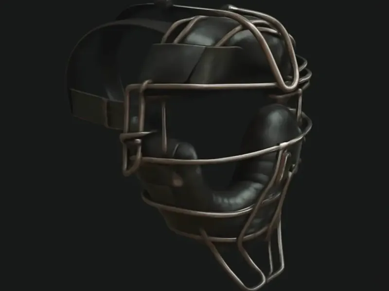Baseball Catcher’s Face Mask – 3D Printable Protective Sport