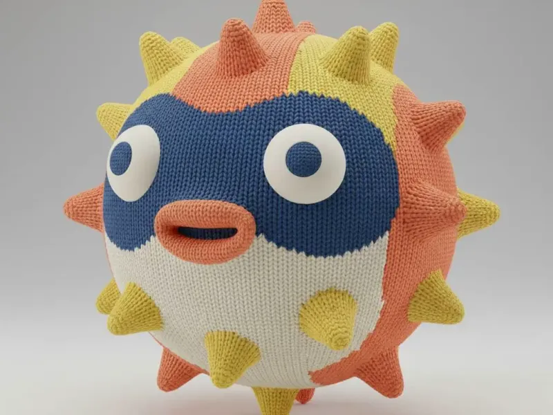 Spiketail Knitted Pufferfish – Noah0x03